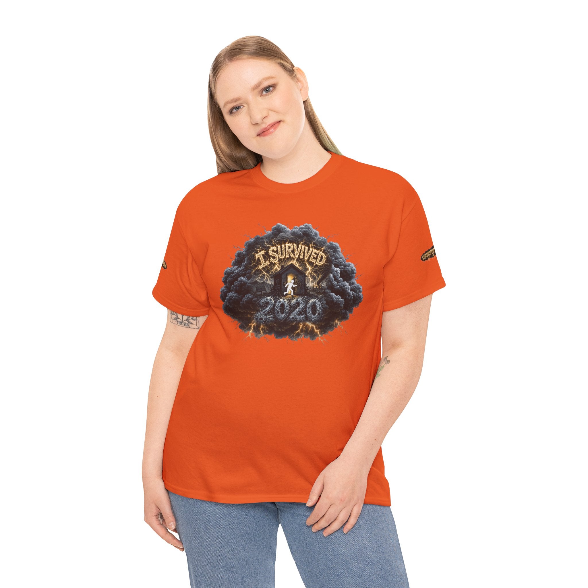 I Survived 2020 — Director's Cut Original Design Teaser Tee | Season 1 Premiere Drop Unisex Heavy Cotton Tee (SPECIAL EDITION)