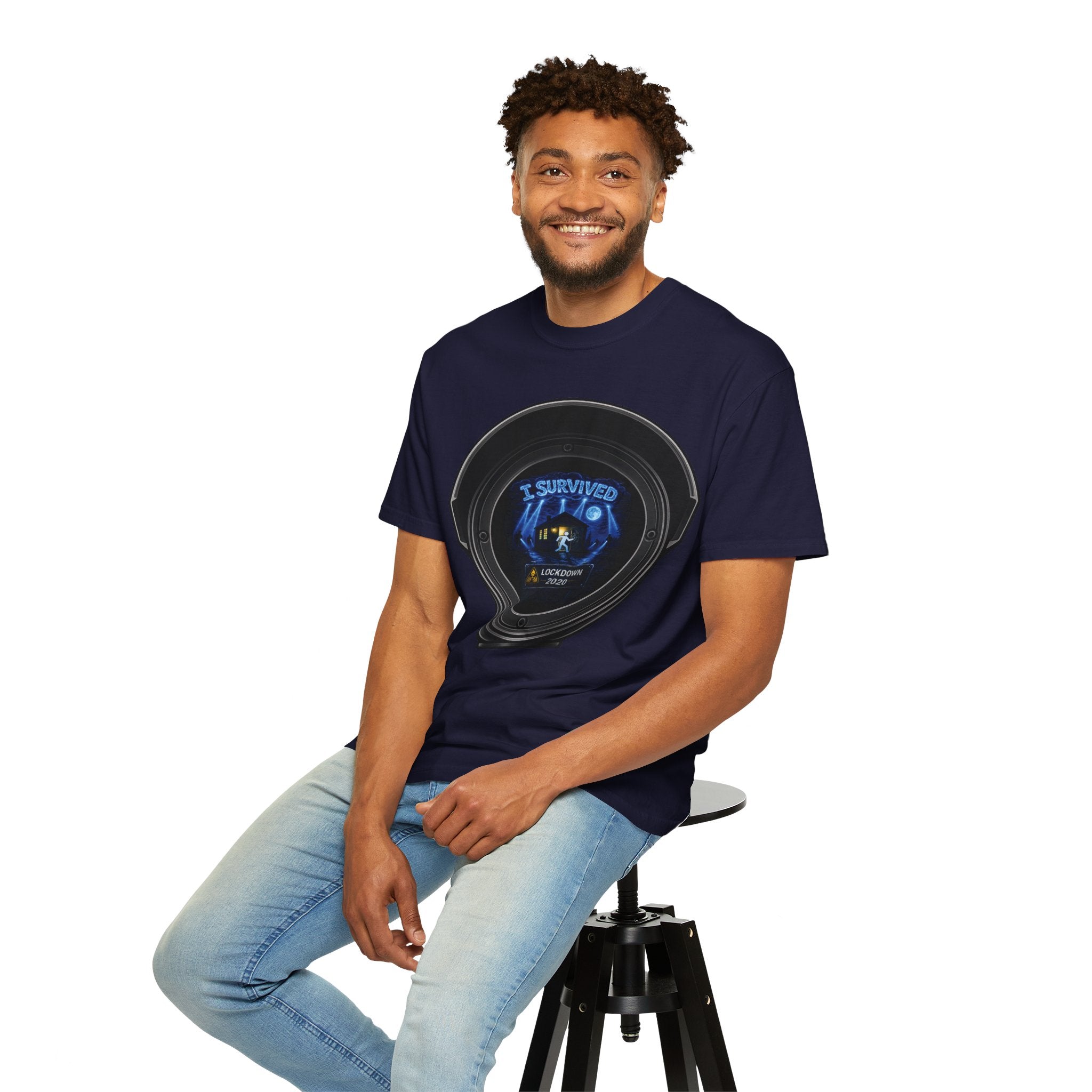 I Survived 2020 — Director's Cut S3:E3 "Remote Schooling" | Lockdown Edition Documentary Unisex Garment-Dyed T-shirt