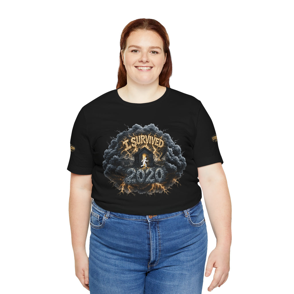 I Survived 2020 — Director's Cut Original Design Teaser Tee | Season 1 Premiere Drop Unisex Jersey Short Sleeve Tee