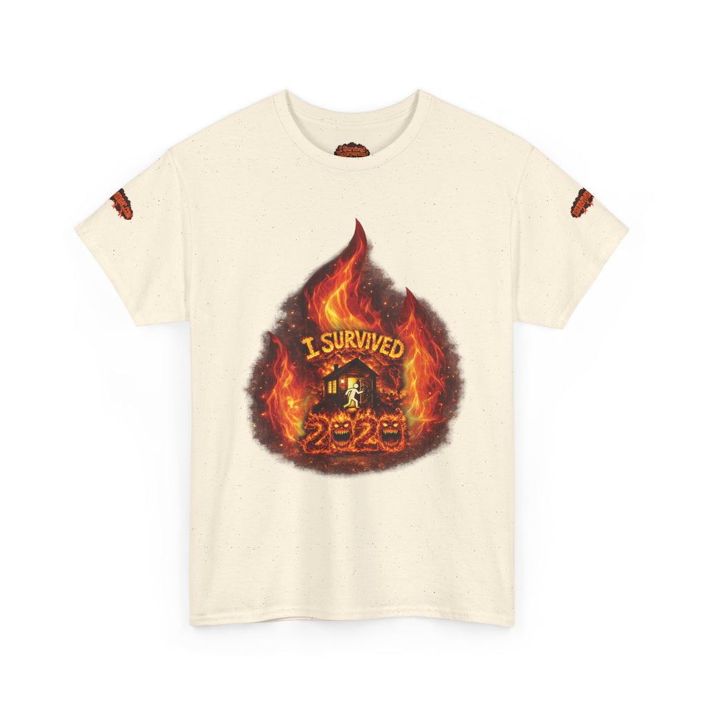 I Survived 2020 — Director's Cut S2:E3 "The California Wildfires" | Wildfire Edition Memorial Unisex Heavy Cotton Tee (SPECIAL EDITION)