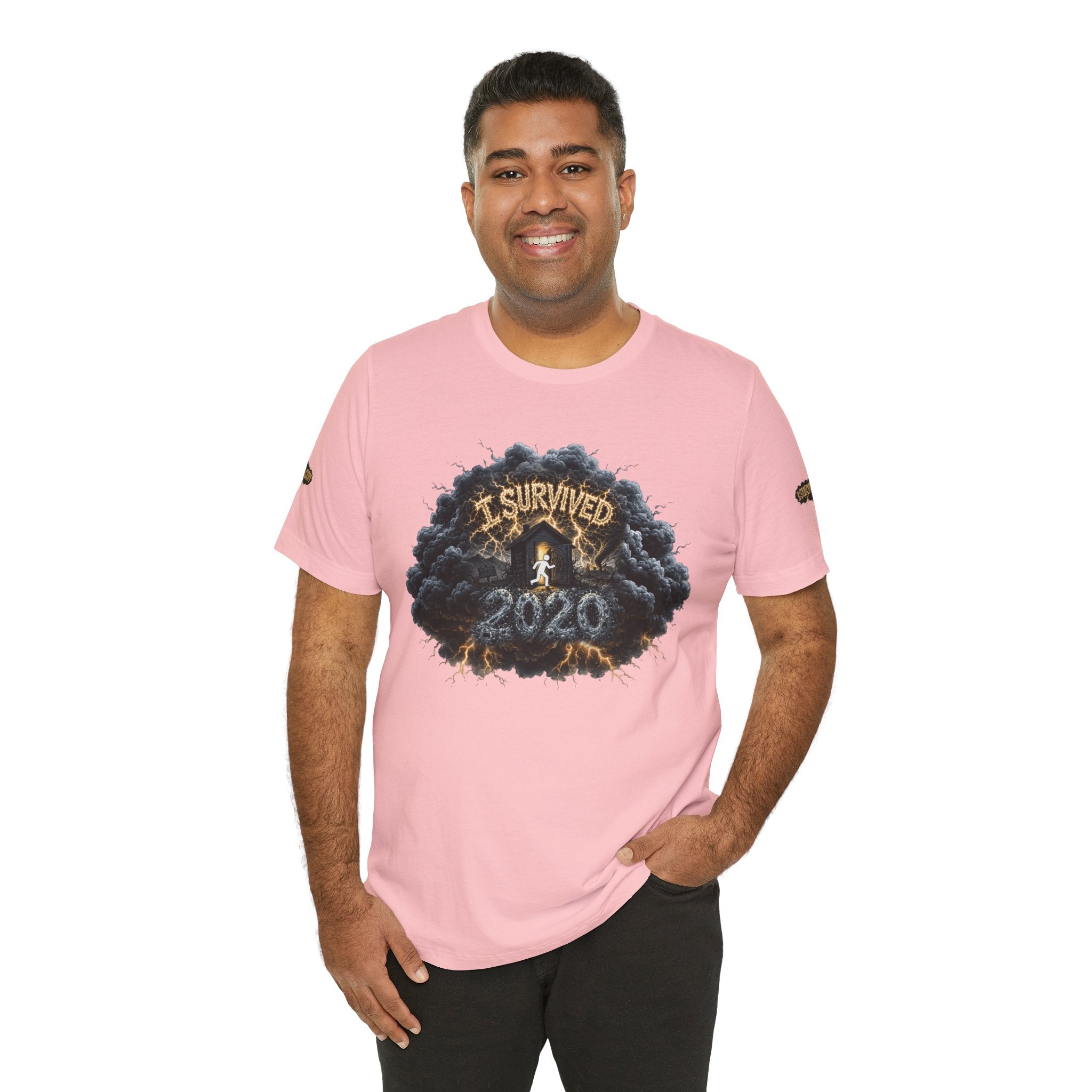 I Survived 2020 — Director's Cut Original Design Teaser Tee | Season 1 Premiere Drop Unisex Jersey Short Sleeve Tee