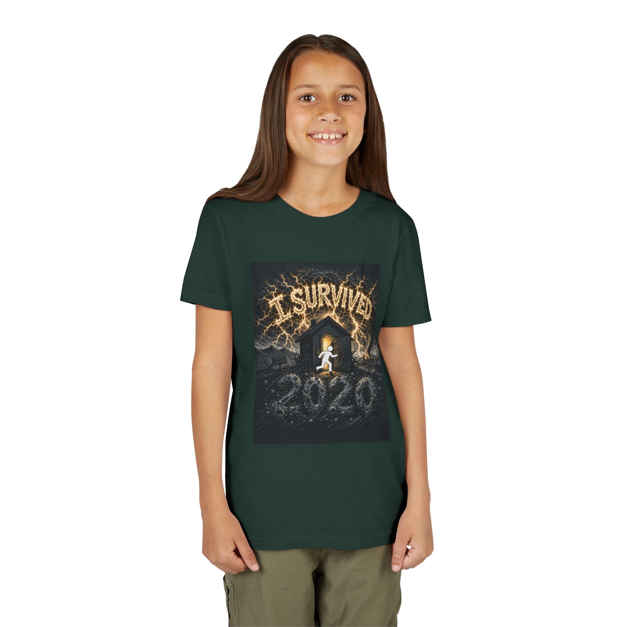 I Survived 2020 — Original PILOT Design Youth Short Sleeve Tee