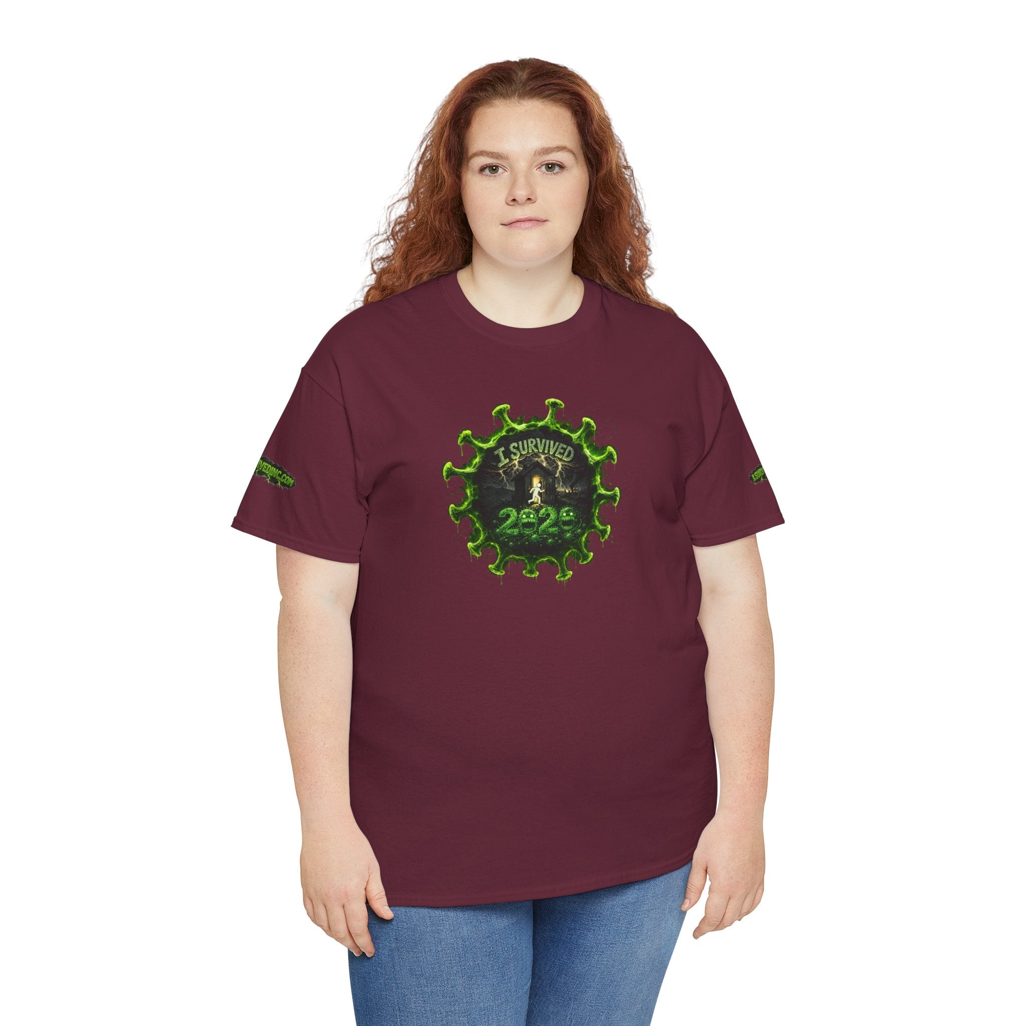 I Survived 2020 — PANDEMIC S1:E3: Director's Cut Special Edition "The Jab!" Unisex Heavy Cotton Tee