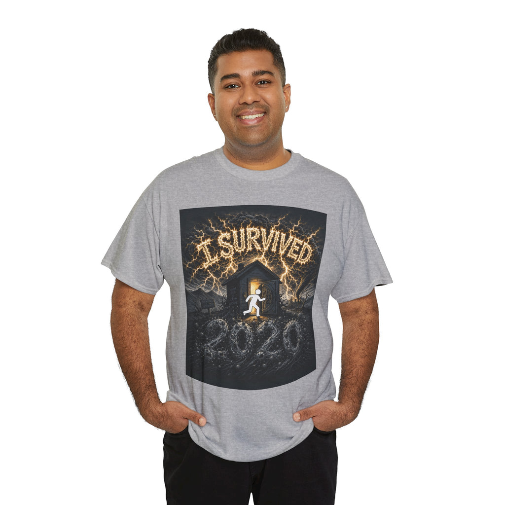 I Survived 2020 — Original PILOT Design Unisex Heavy Cotton Tee