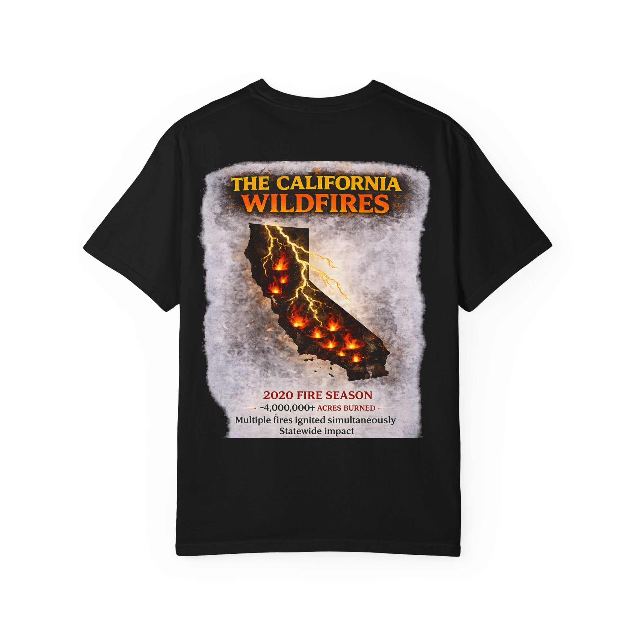 I Survived 2020 — S2:E3 "The California Wildfires" | Wildfire Edition Memorial Unisex Garment-Dyed T-shirt