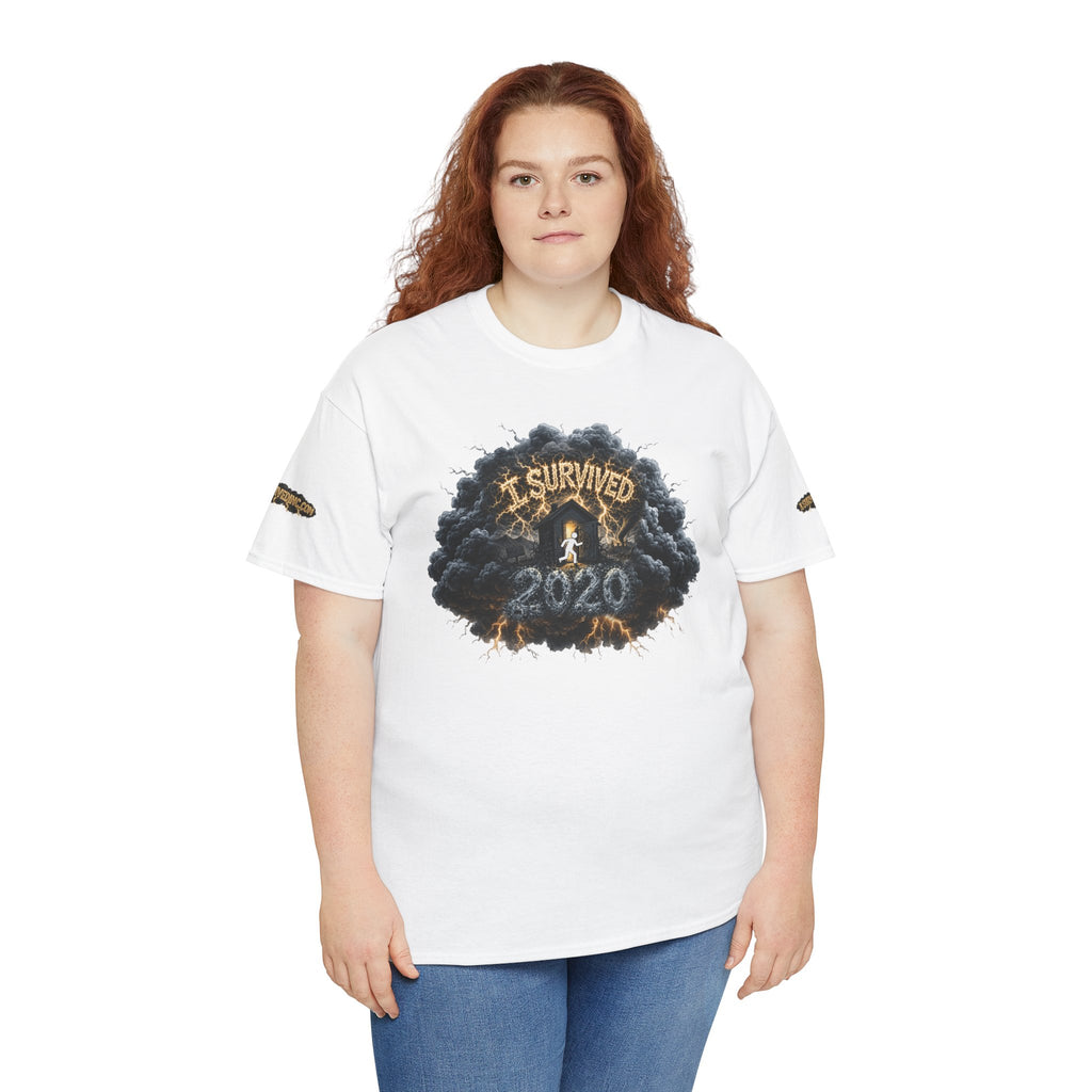 I Survived 2020 — Director's Cut Original Design Teaser Tee | Season 1 Premiere Drop Unisex Heavy Cotton Tee (SPECIAL EDITION)