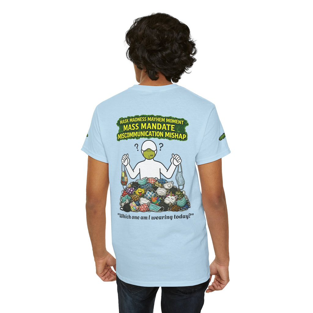 I Survived 2020 — PANDEMIC S1:E4: Director's Cut Special Edition "Mask Madness" Unisex Heavy Cotton Tee