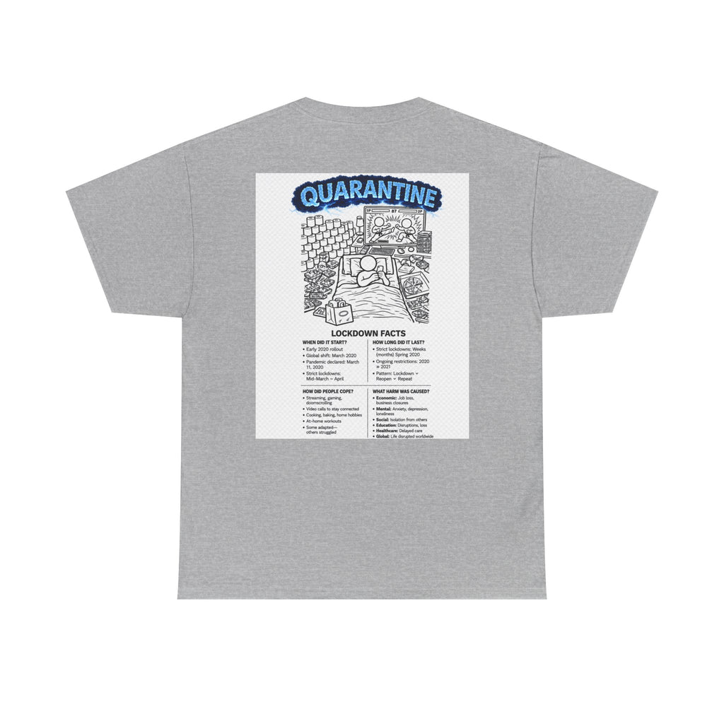 I Survived 2020 — S3:E1 "Quarantine" | Lockdown Edition Documentary Unisex Heavy Cotton Tee
