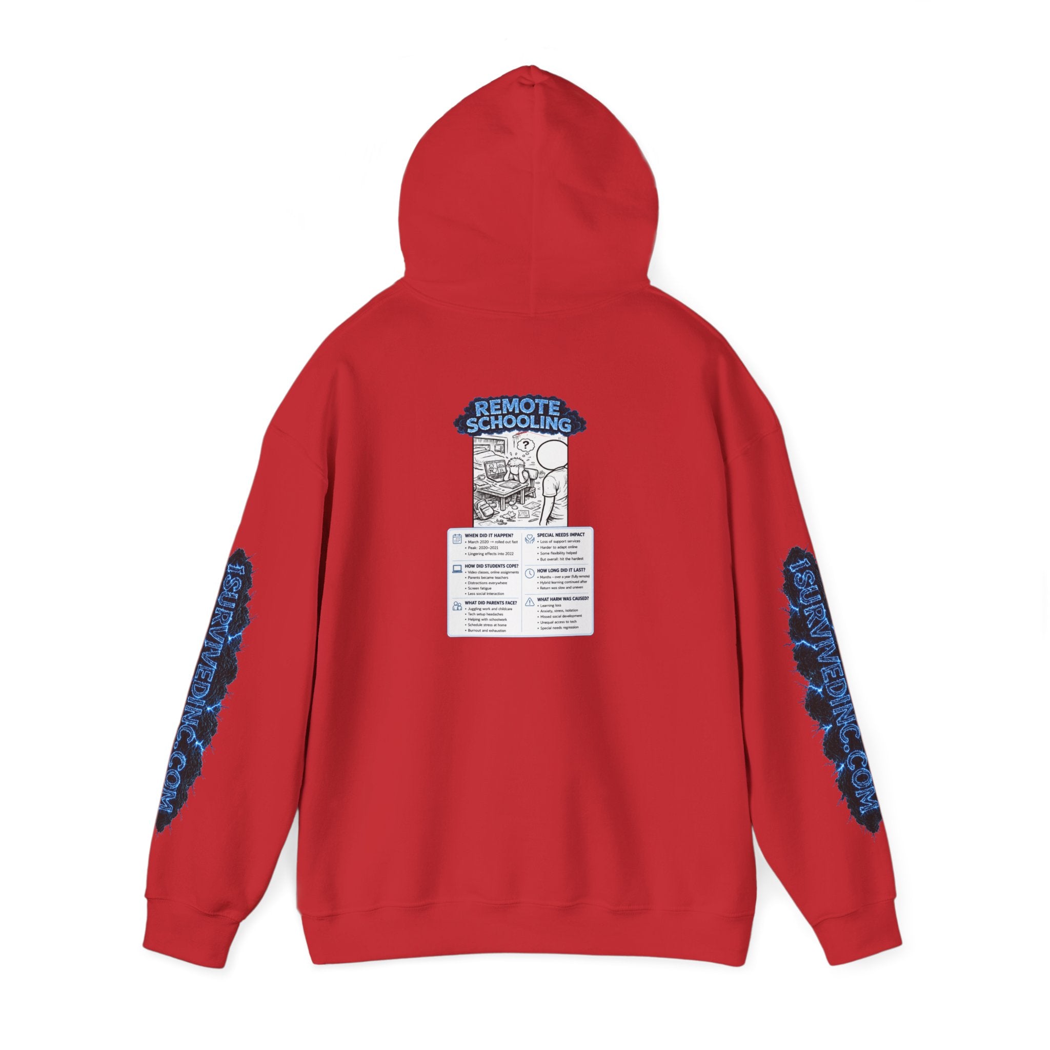 I Survived 2020 — LOCKDOWN S3:E3: "Remote Schooling" Hoodie