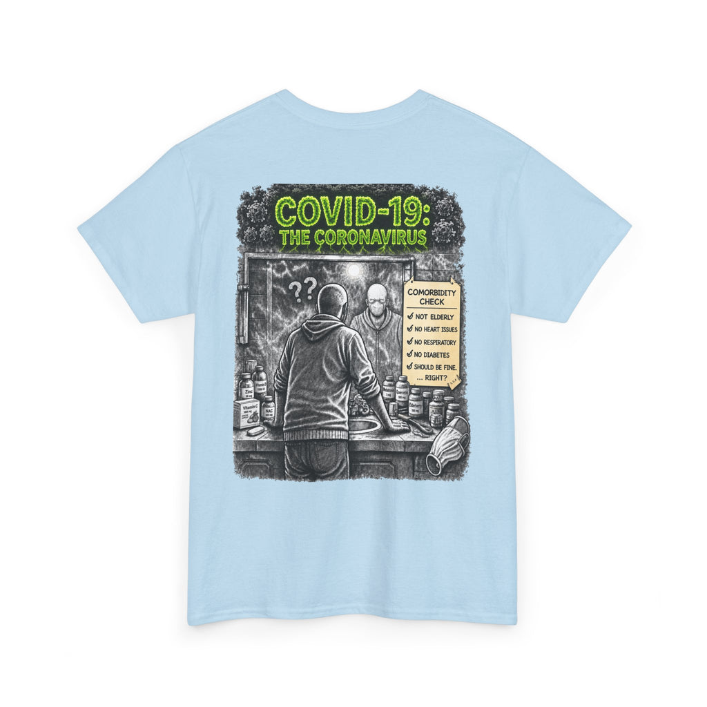 I Survived 2020 — Director's Cut S1:E1 "COVID-19: The Coronavirus" | Pandemic Edition Unisex Heavy Cotton Tee