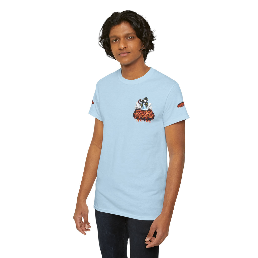 I Survived 2020 — "Please Stand By" Test Pattern Tee Wildfire Signal Special Edition Summer Premiere Unisex Heavy Cotton Tee