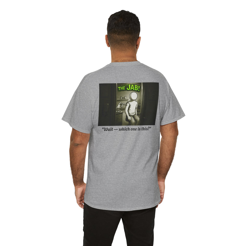 I Survived 2020 — PANDEMIC S1:E3: Director's Cut "The Jab!" Unisex Heavy Cotton Tee