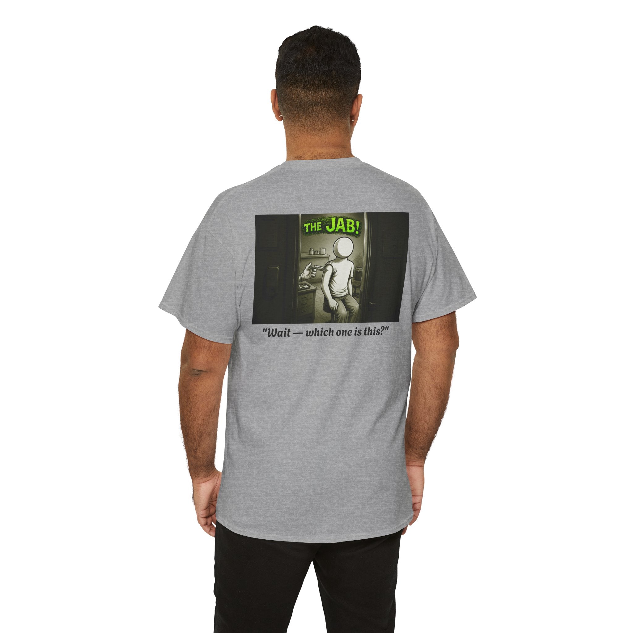 I Survived 2020 — PANDEMIC S1:E3: Director's Cut "The Jab!" Unisex Heavy Cotton Tee