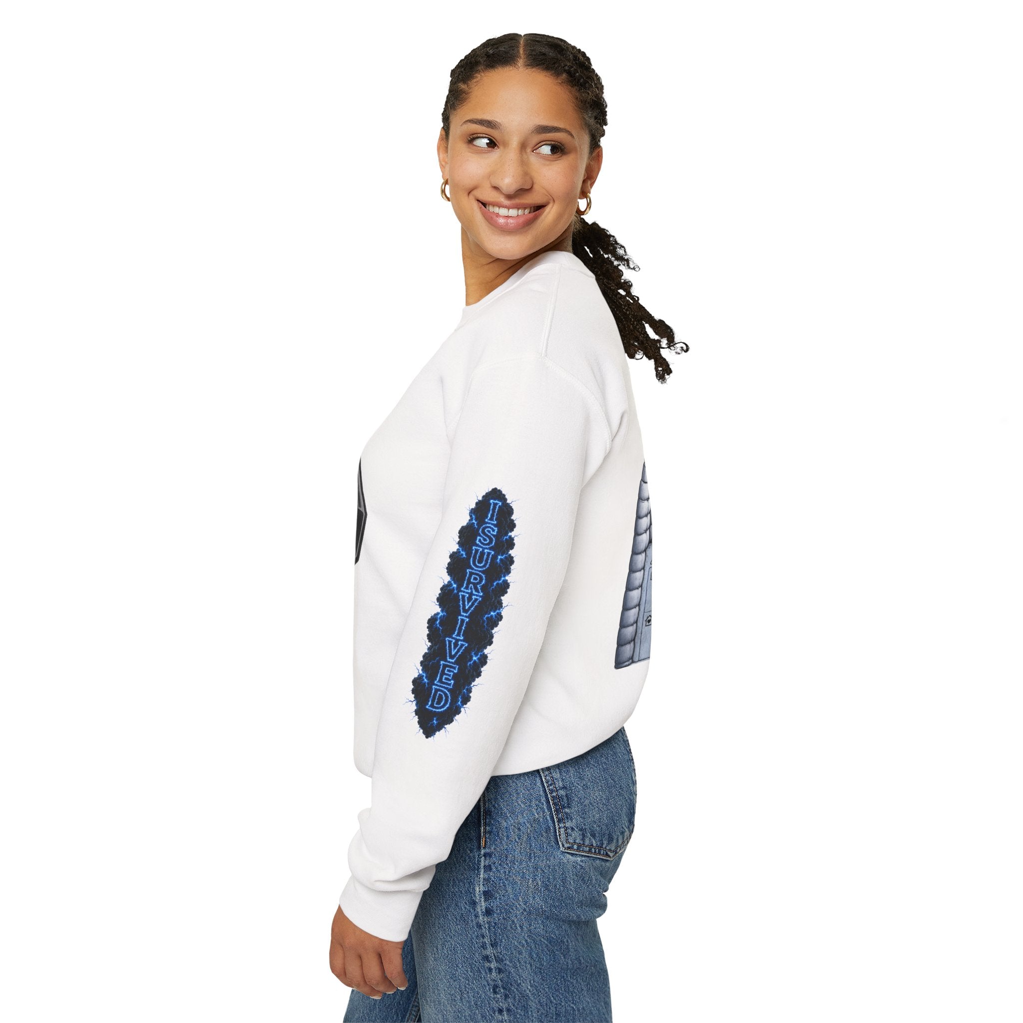 I Survived 2020 — Director's Cut S3:E1 "Quarantine" | Lockdown Edition Documentary Unisex Heavy Blend™ Crewneck Sweatshirt