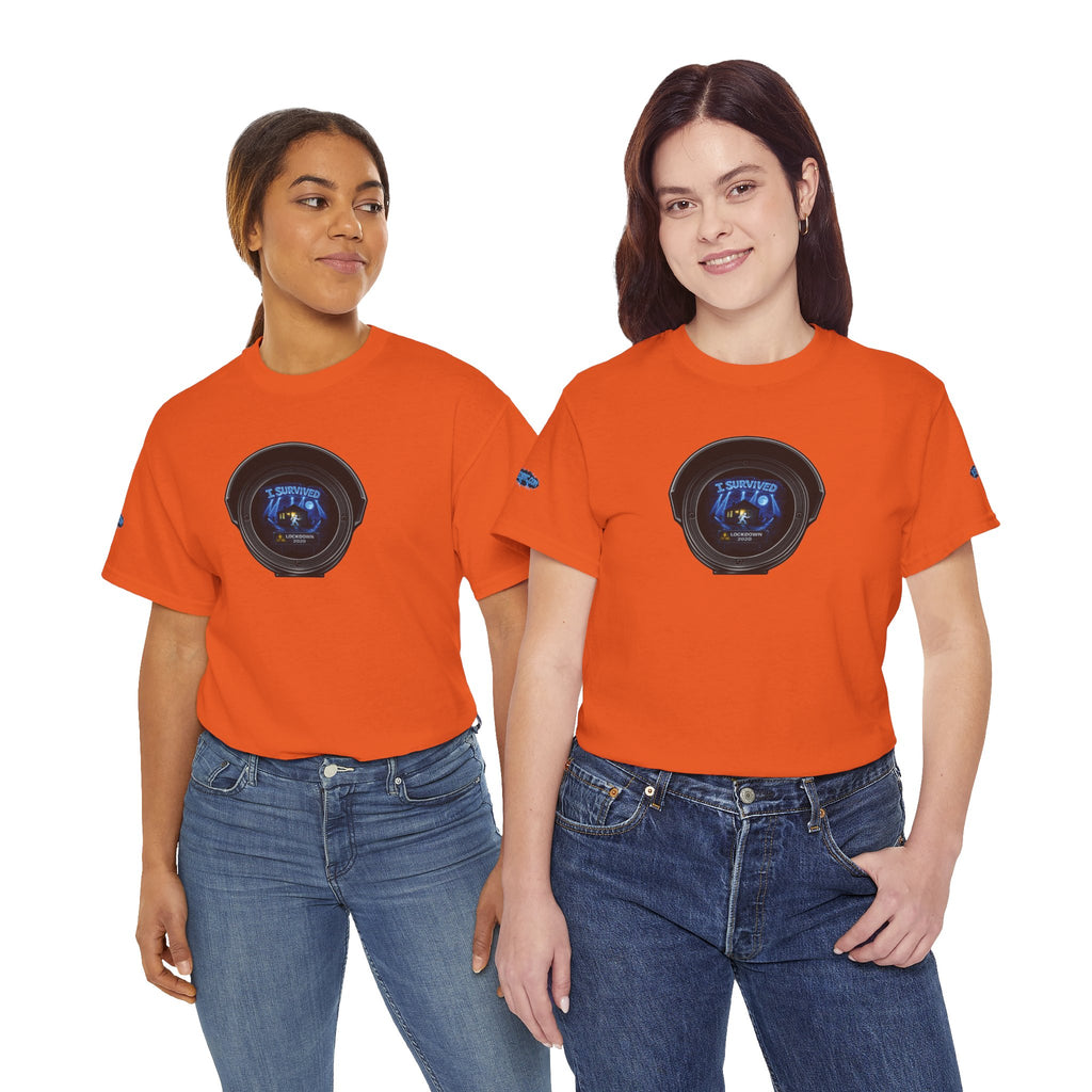 I Survived 2020 — LOCKDOWN S3:E3: Director's Cut Special Edition "Remote Schooling" Unisex Heavy Cotton Tee