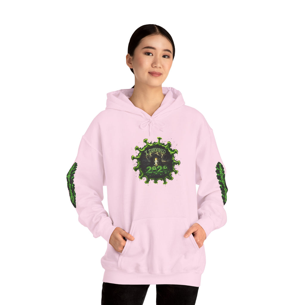 I Survived 2020 — Director's Cut S1:E2 "The Coming of COVID" | Pandemic Edition Hoodie Sweatshirt