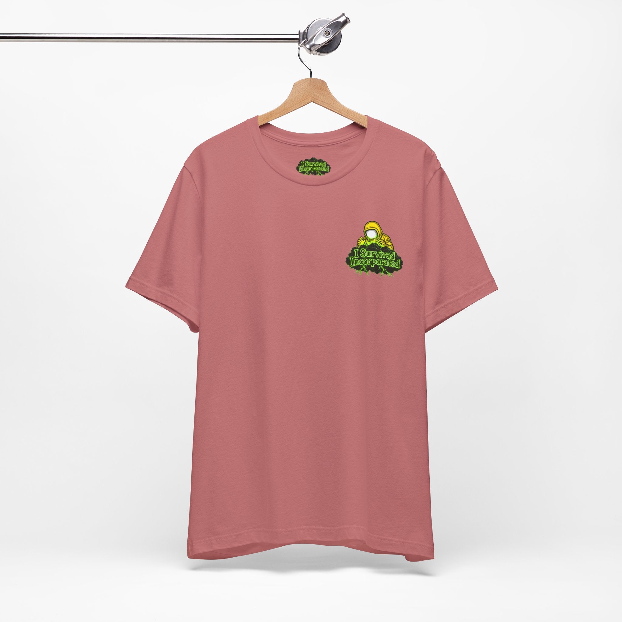 I Survived 2020 — "Please Stand By" Test Pattern Toxic Signal Tee Summer Premiere Unisex Jersey Short Sleeve Tee