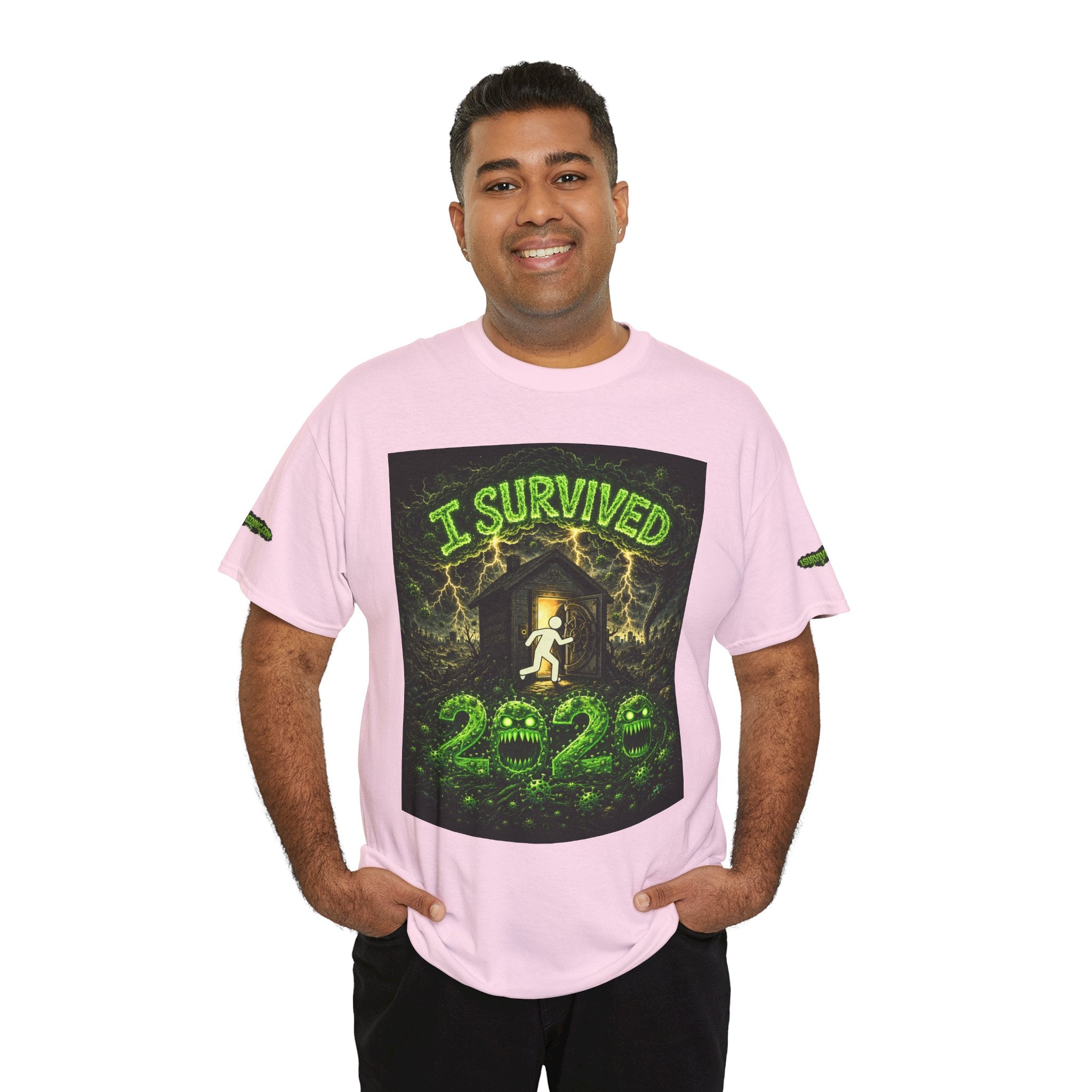 I Survived 2020 — S1:E4 "Mask Madness Mayhem Moment" | Pandemic Edition Unisex Heavy Cotton Tee (SPECIAL EDITION)