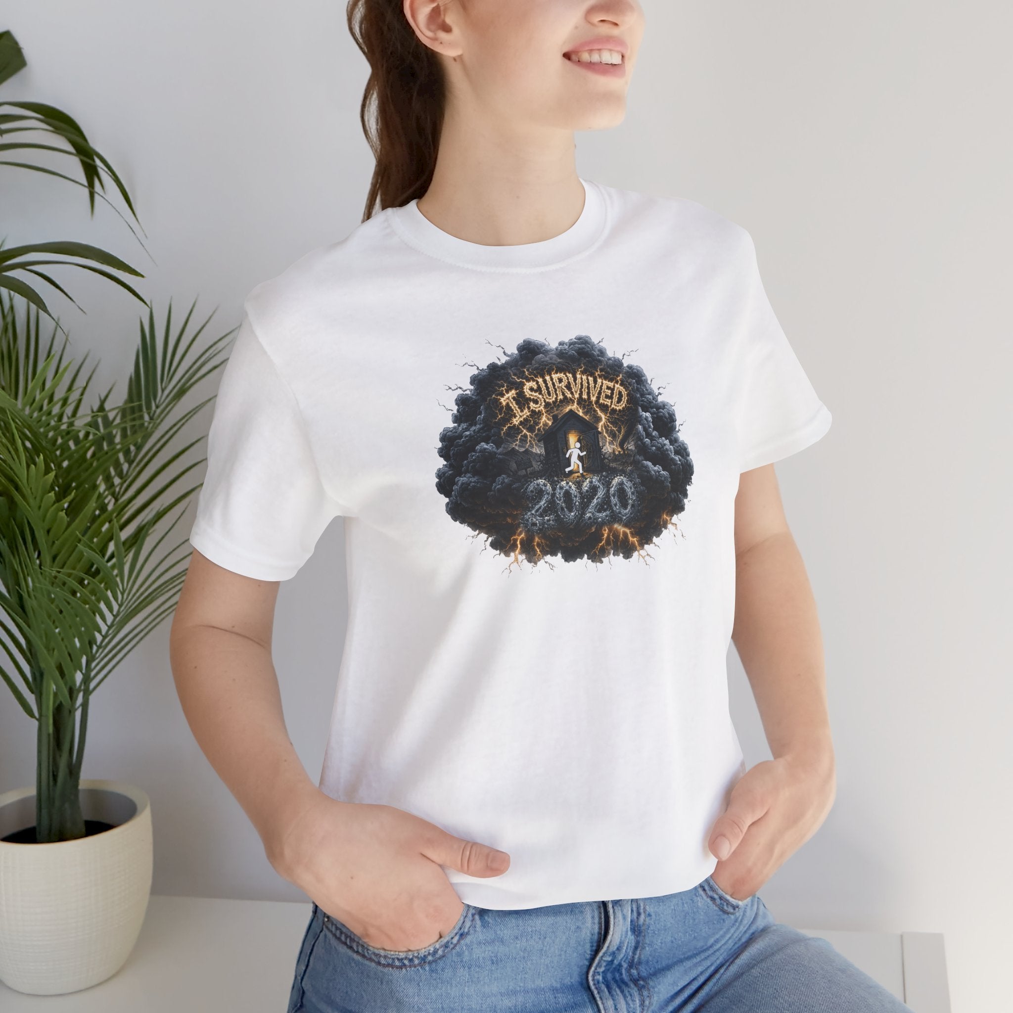 I Survived 2020 — Original PILOT Design: Director's Cut Unisex Jersey Short Sleeve Tee