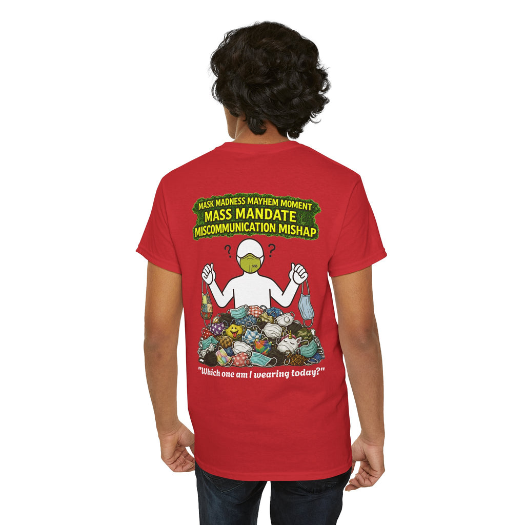 I Survived 2020 — PANDEMIC S1:E4: Director's Cut "Mask Madness" Unisex Heavy Cotton Tee