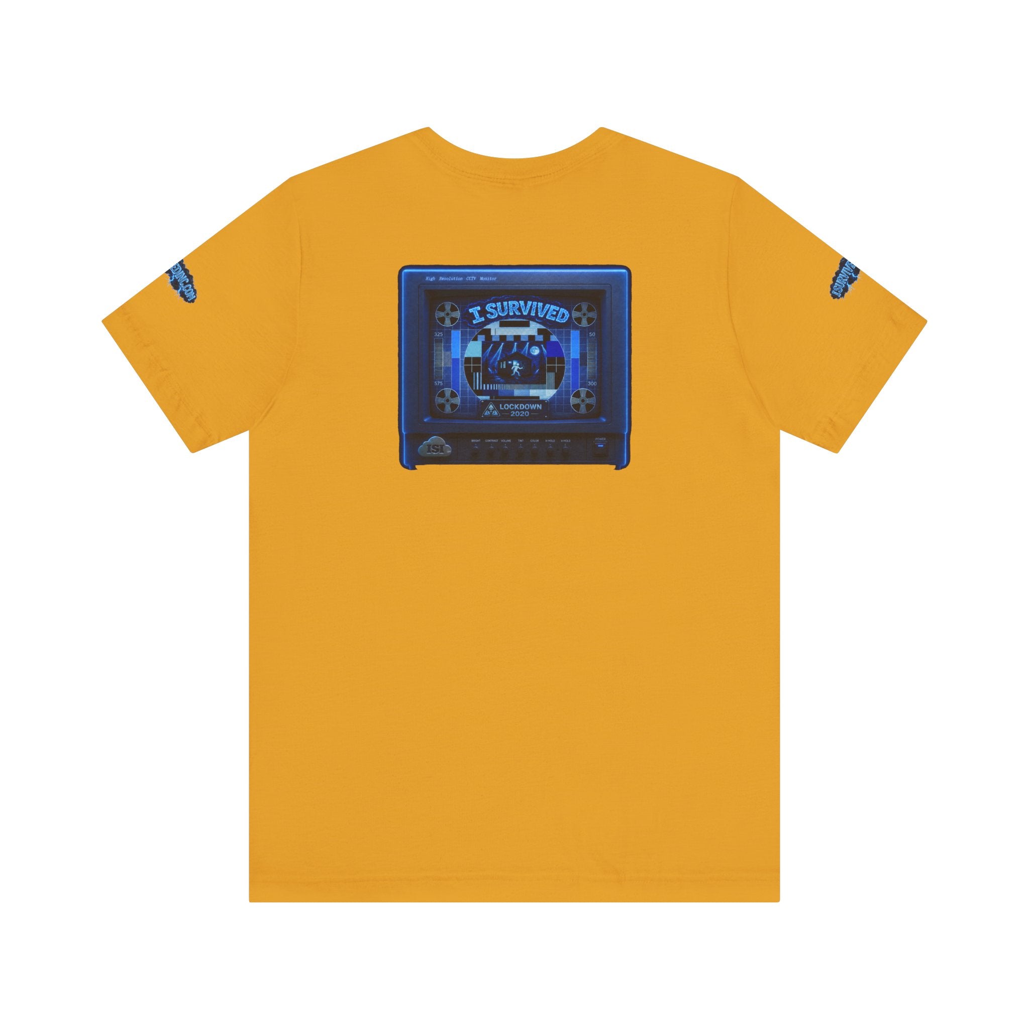 I Survived 2020 — "Please Stand By" Test Pattern Tee Lockdown Special Edition Summer Exclusive Unisex Jersey Short Sleeve Tee