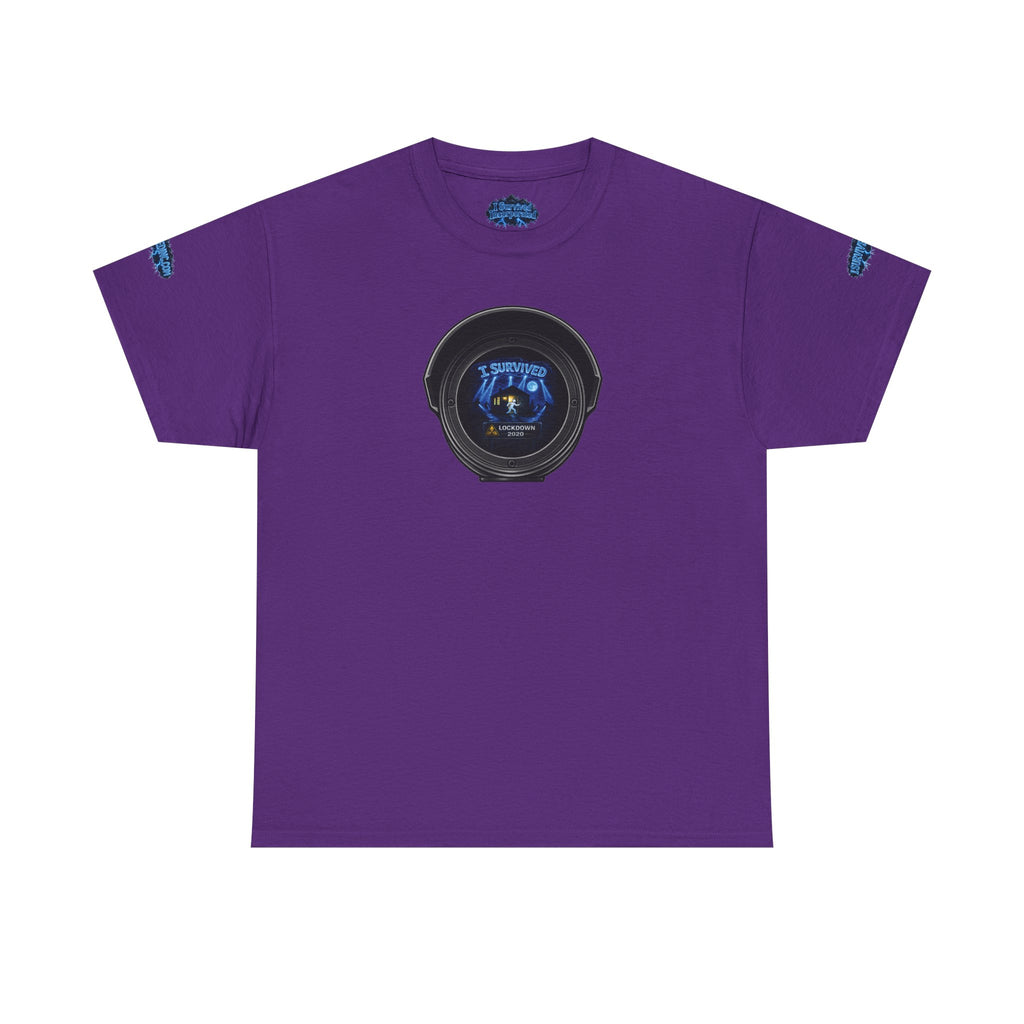 I Survived 2020 — LOCKDOWN S3:E1: Director's Cut Special Edition "Quarantine" Unisex Heavy Cotton Tee