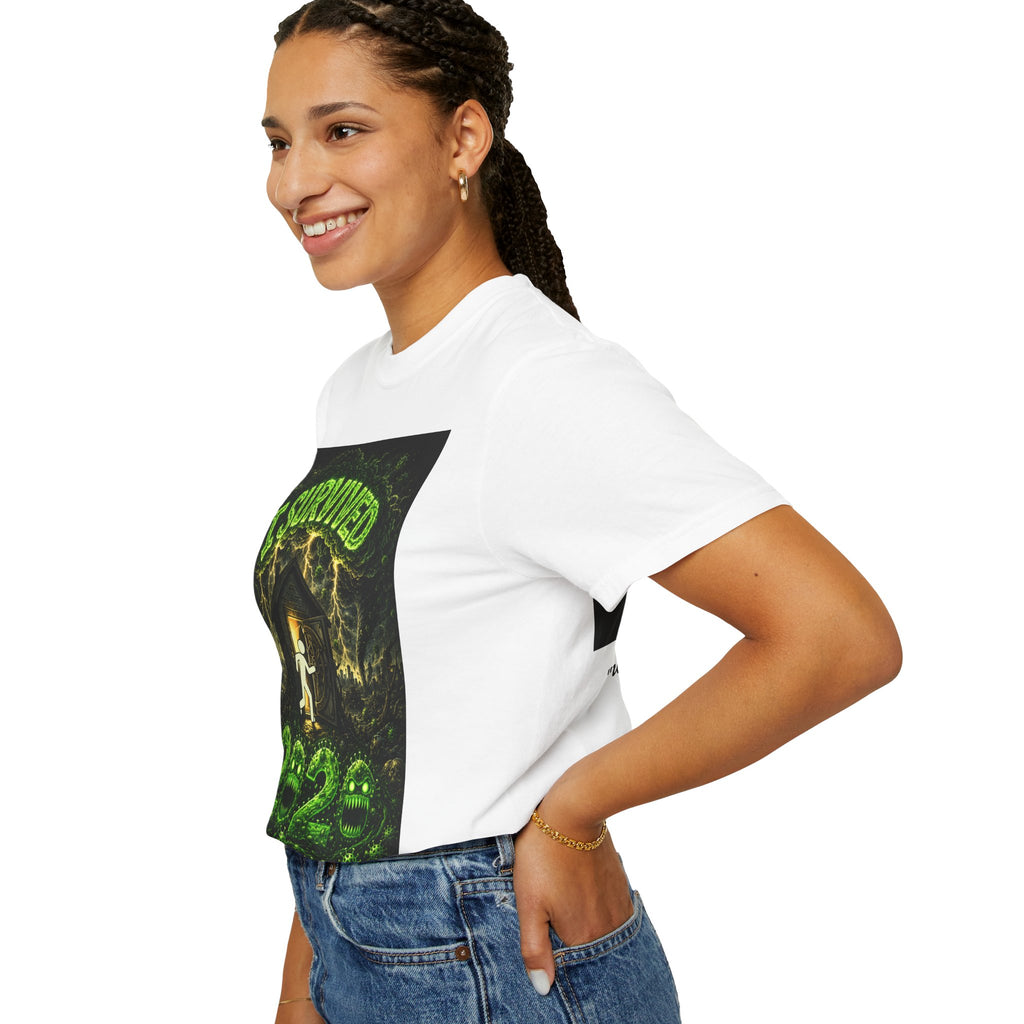 I Survived 2020 — S1:E3 "The Jab!" | Pandemic Edition Unisex Garment-Dyed T-shirt