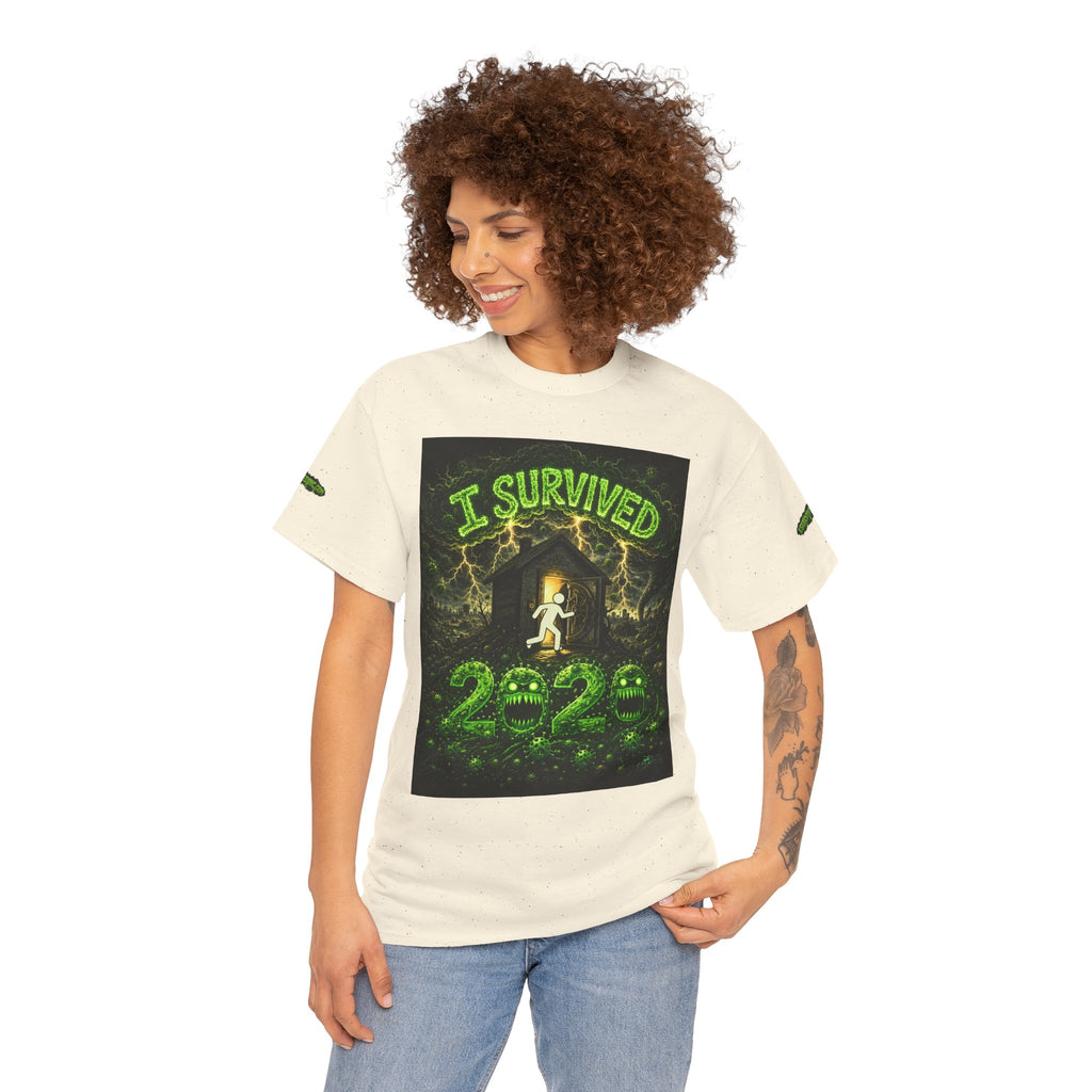 I Survived 2020 — S1:E4 "Mask Madness Mayhem Moment" | Pandemic Edition Unisex Heavy Cotton Tee (SPECIAL EDITION)
