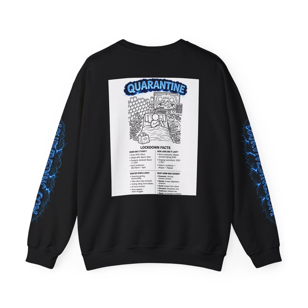 I Survived 2020 — S3:E1 "Quarantine" | Lockdown Edition Documentary Unisex Heavy Blend™ Crewneck Sweatshirt