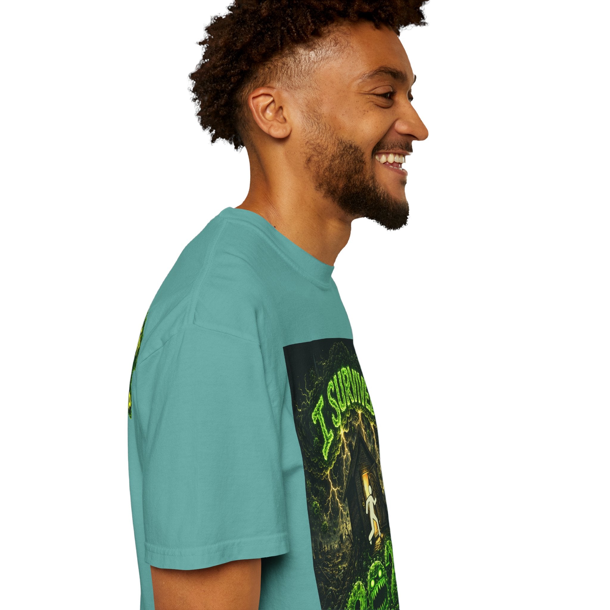 I Survived 2020 — PANDEMIC S1:E4: "Mask Madness" Unisex Garment-Dyed T-shirt