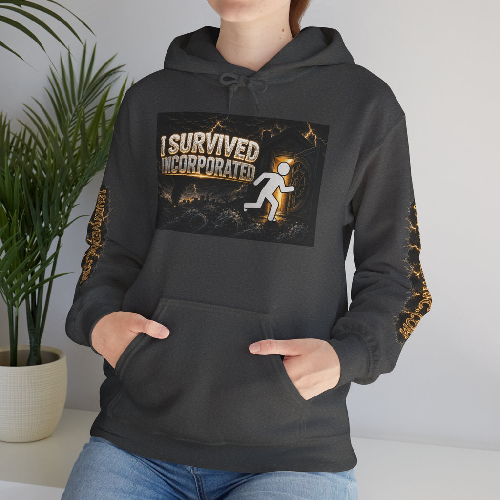 I Survived Incorporated Hoodie Sweatshirt – Original Design Teaser