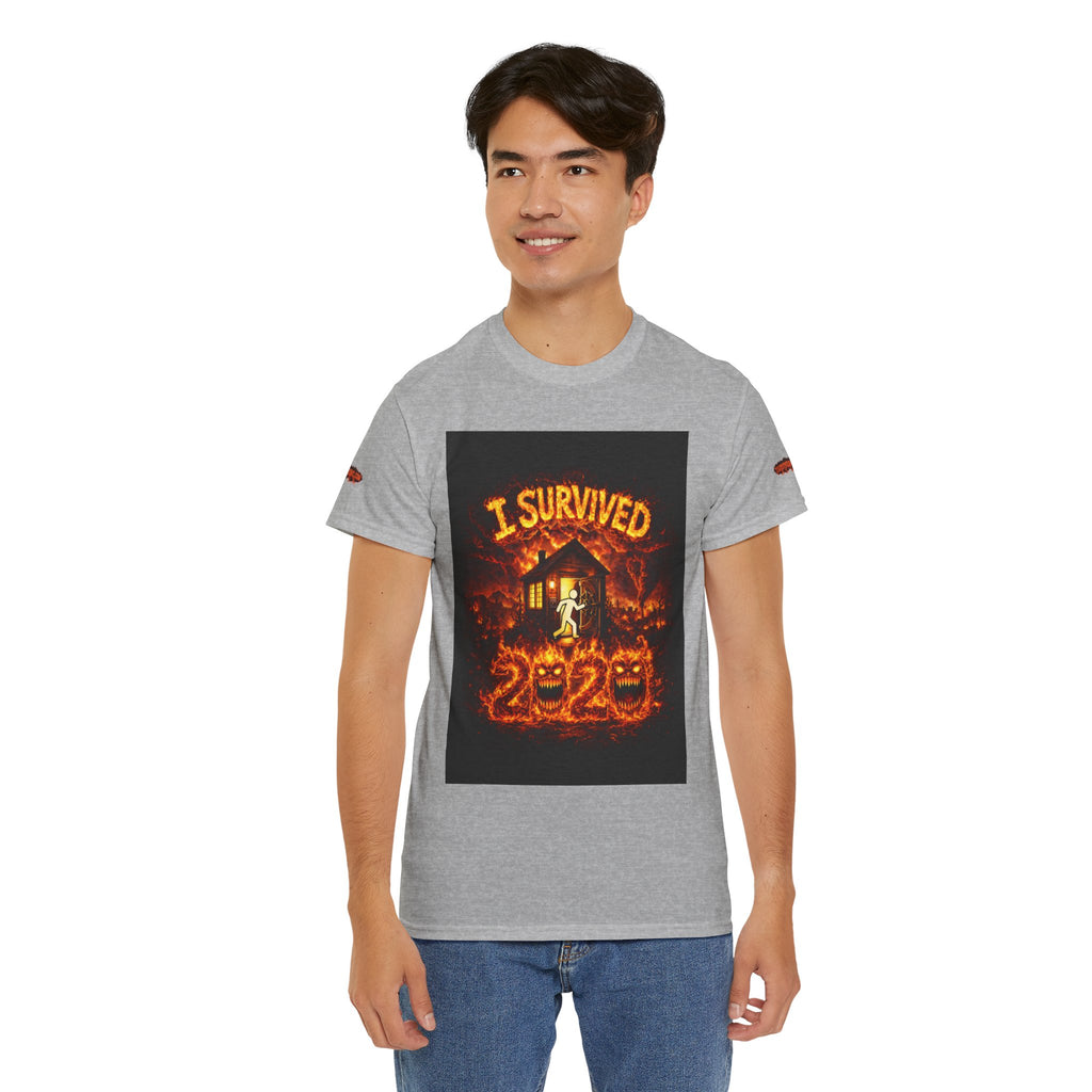 I Survived 2020 — S2:E4 "Western U.S. Wildfire Season" | Mid-Season Finale Pt. 1 | Wildfire Edition Memorial Unisex Heavy Cotton Tee (SPECIAL EDITION)