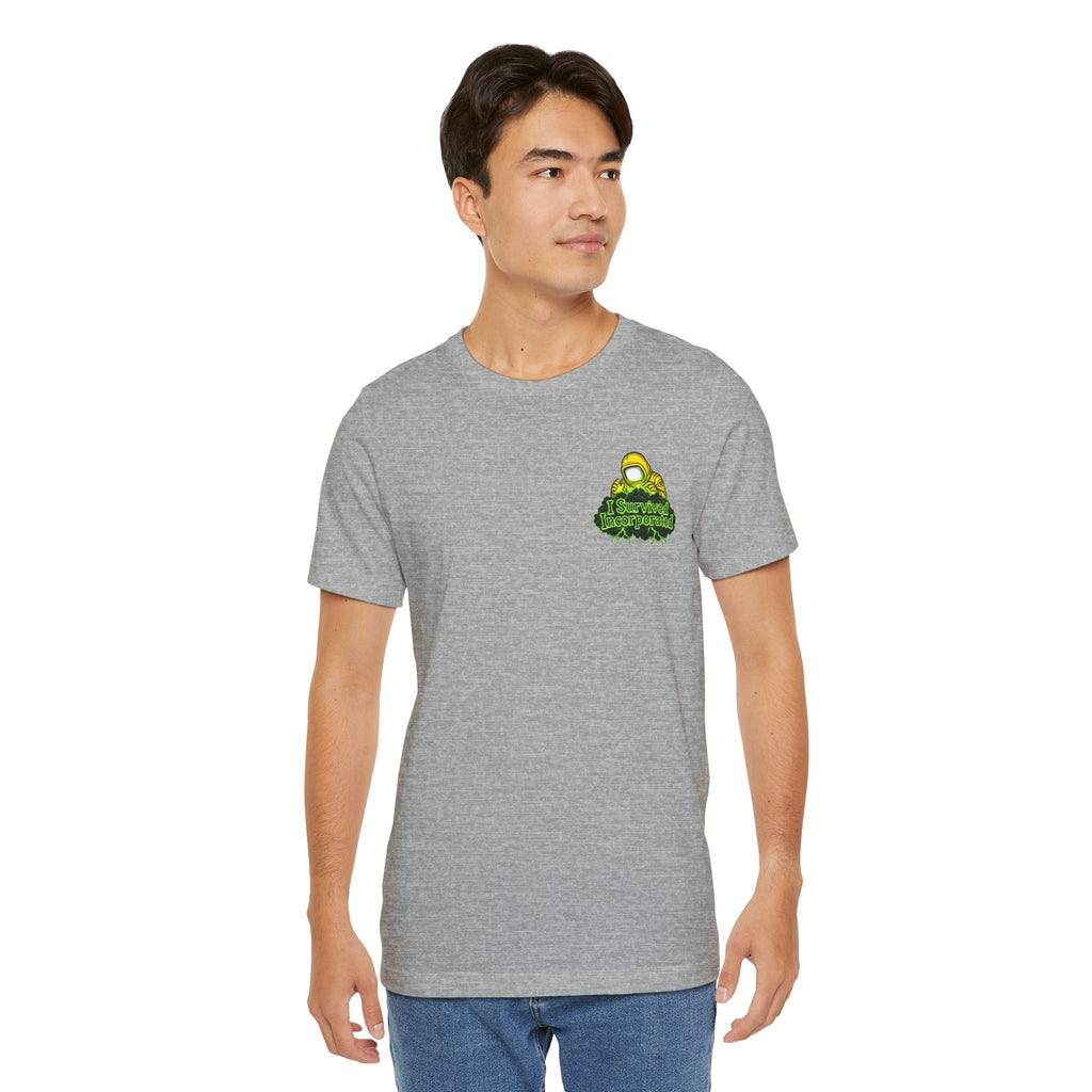 I Survived 2020 — "Please Stand By" Test Pattern Toxic Signal Tee Summer Premiere Unisex Jersey Short Sleeve Tee