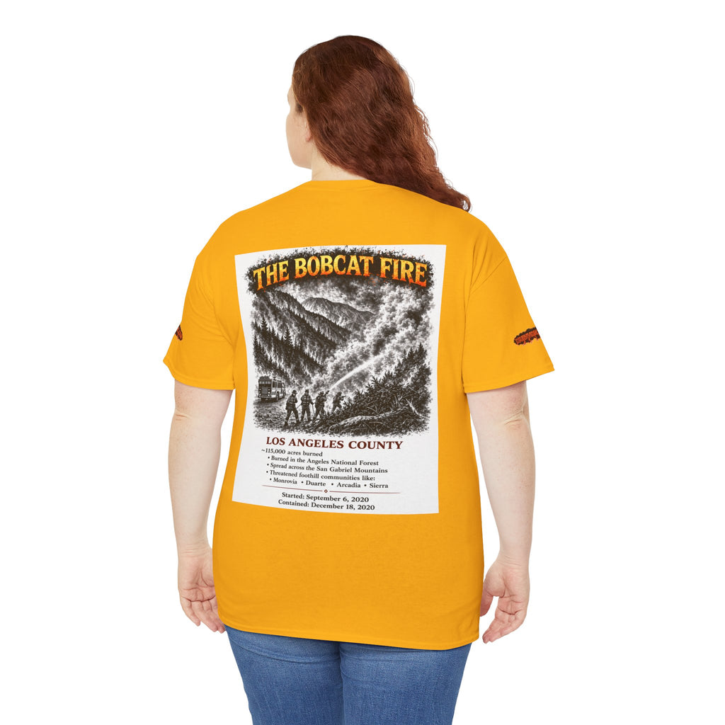 I Survived 2020 — S2:E2 "The Bobcat Fire" | Wildfire Edition Memorial Unisex Heavy Cotton Tee (SPECIAL EDITION)