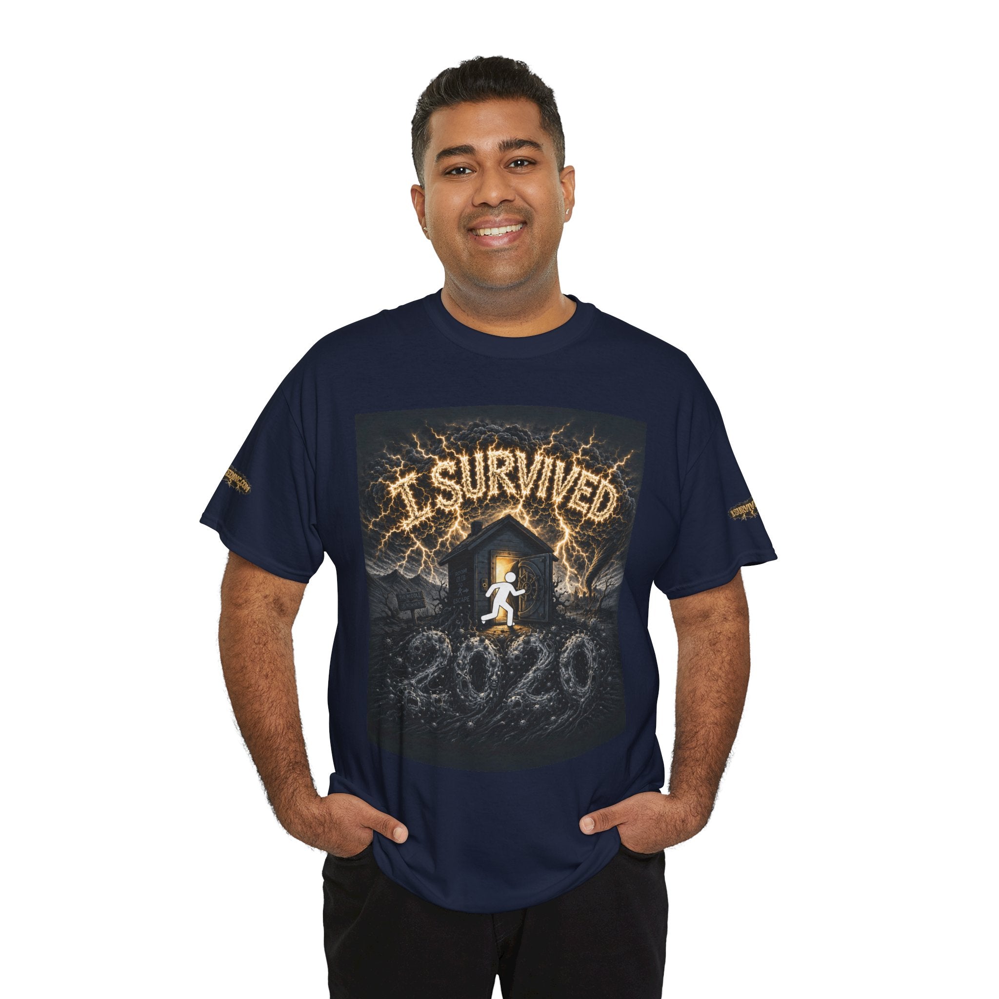 I Survived 2020 — Original PILOT Design: Special Edition Unisex Heavy Cotton Tee