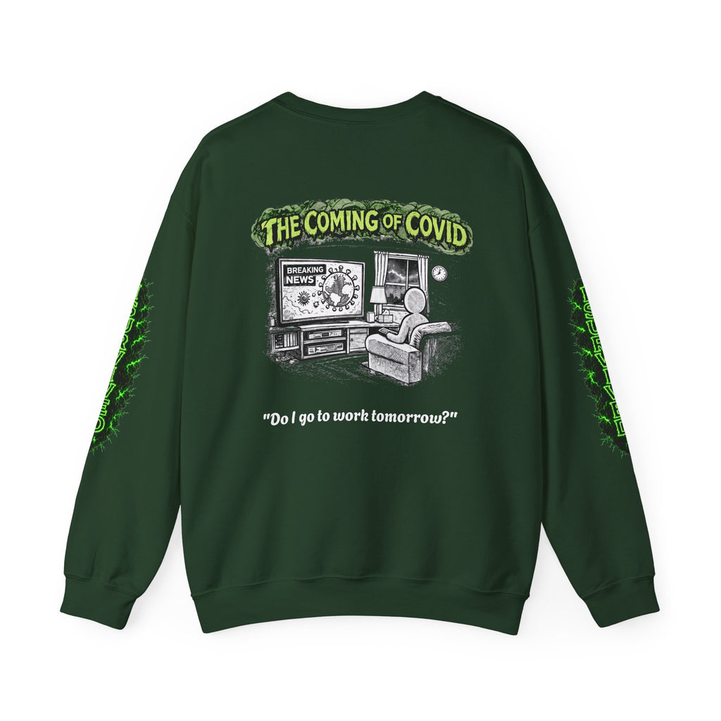 I Survived 2020 — Director's Cut S1:E2 "The Coming of COVID" | Pandemic Edition Unisex Heavy Blend™ Crewneck Sweatshirt