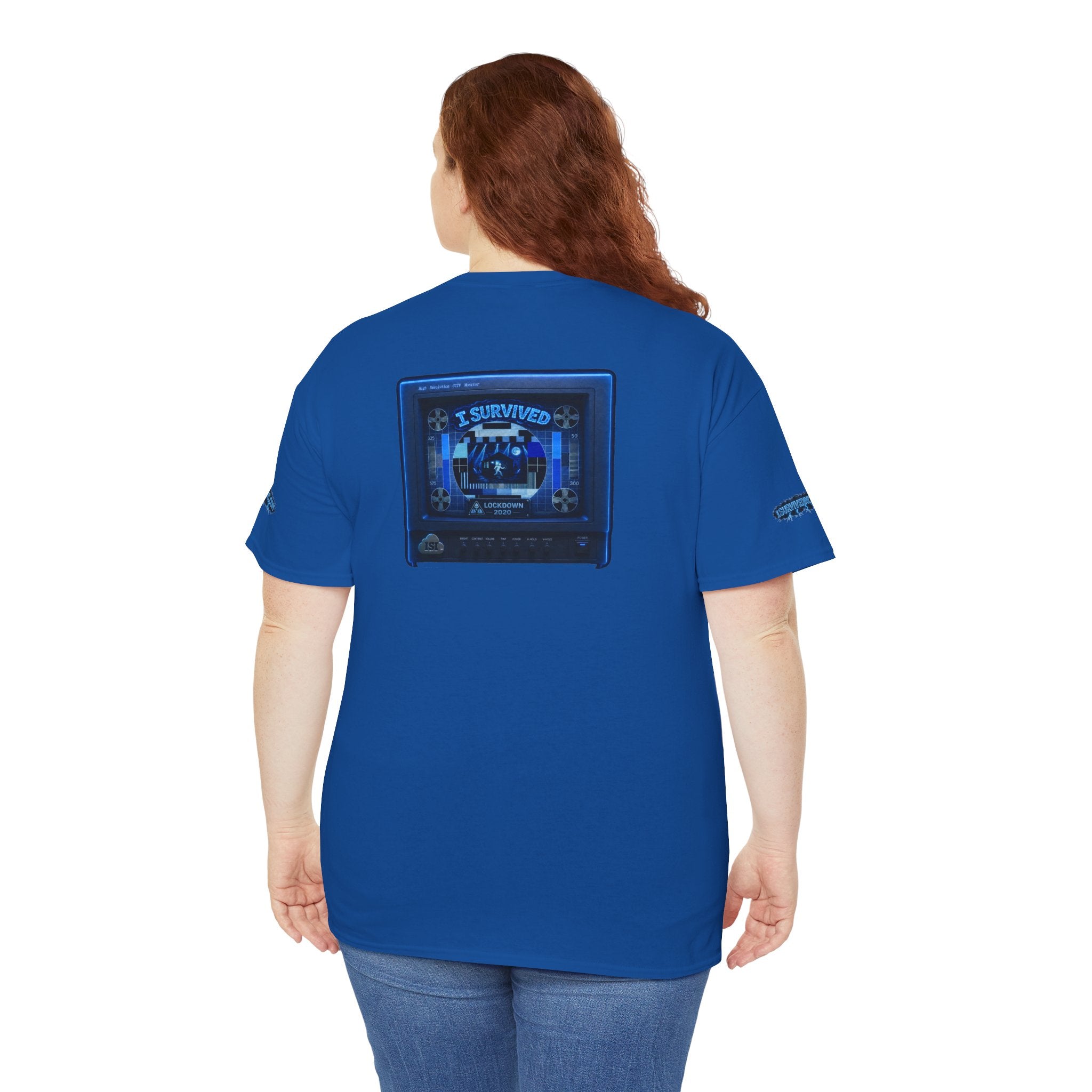 I Survived 2020 — "Please Stand By" Test Pattern Tee Lockdown Special Edition Summer Exclusive Unisex Heavy Cotton Tee