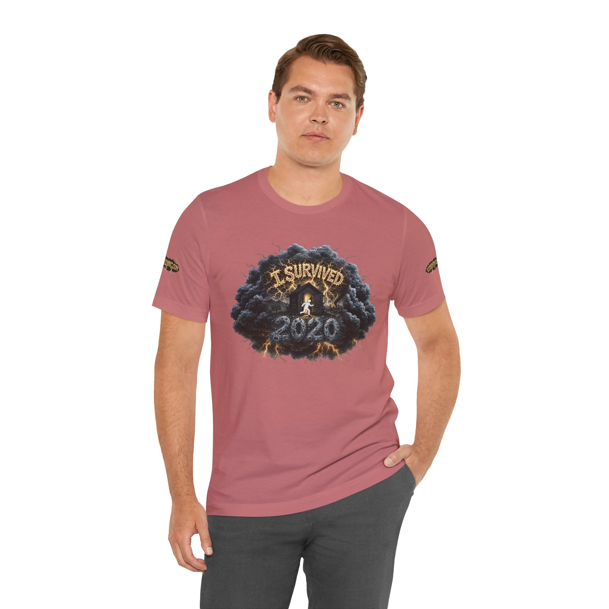 I Survived 2020 — Director's Cut Original Design Teaser Tee | Season 1 Premiere Drop Unisex Jersey Short Sleeve Tee