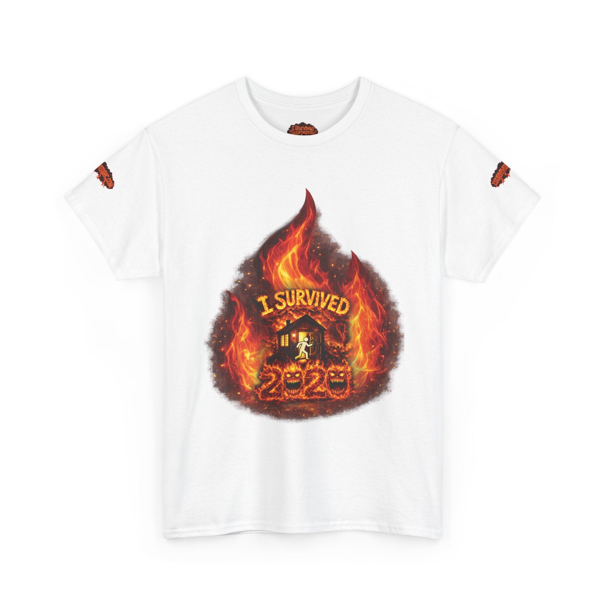 I Survived 2020 — Director's Cut S2:E4 "Western U.S. Wildfire Season" | Mid-Season Finale Pt. 1 | Wildfire Edition Memorial Unisex Heavy Cotton Tee (SPECIAL EDITION)