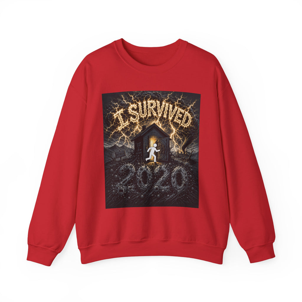 I Survived 2020 — Original PILOT Design Unisex Heavy Blend™ Crewneck Sweatshirt