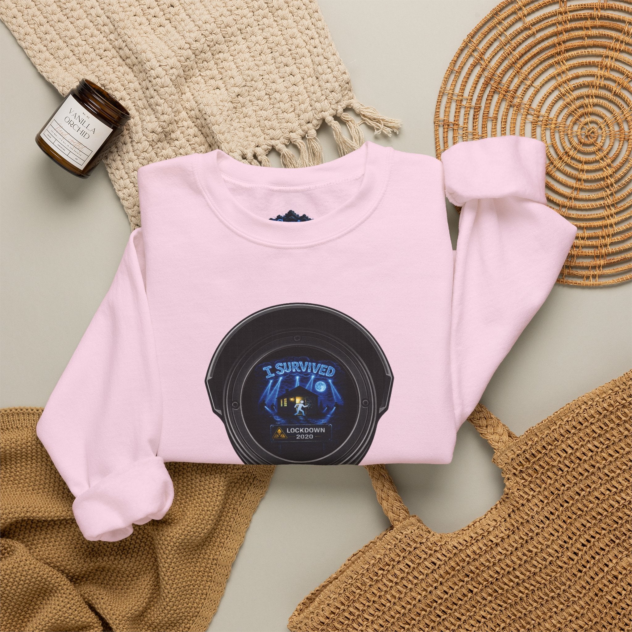 I Survived 2020 —  LOCKDOWN S3:E1: Director's Cut Special Edition "Quarantine" Unisex Heavy Blend™ Crewneck Sweatshirt