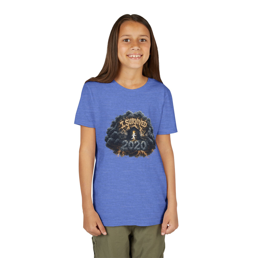 I Survived 2020 — Director's Cut Original Design Teaser Tee | Season 1 Premiere Drop Youth Short Sleeve Tee