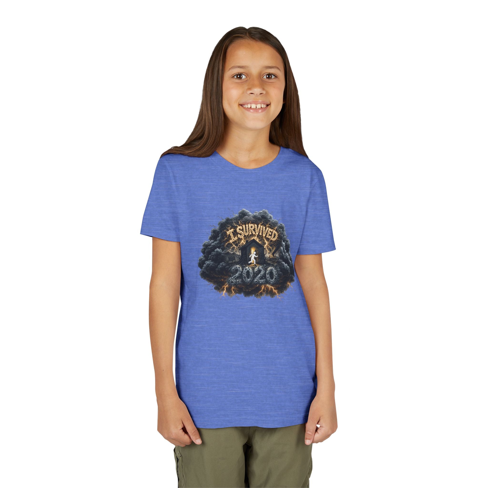 I Survived 2020 — Director's Cut Original Design Teaser Tee | Season 1 Premiere Drop Youth Short Sleeve Tee