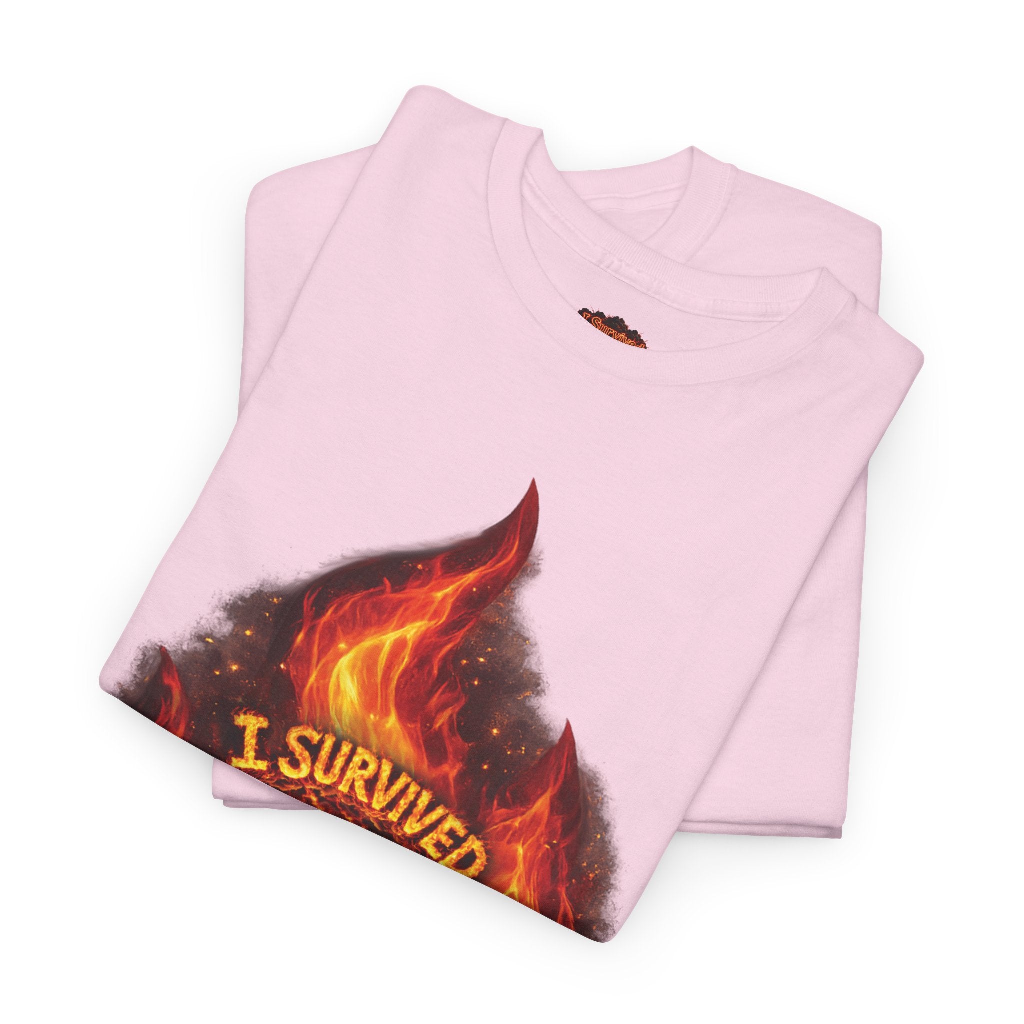 I Survived 2020 — Director's Cut S2:E1 "Berry Creek" | Wildfire Edition Memorial Unisex Heavy Cotton Tee (SPECIAL EDITION)