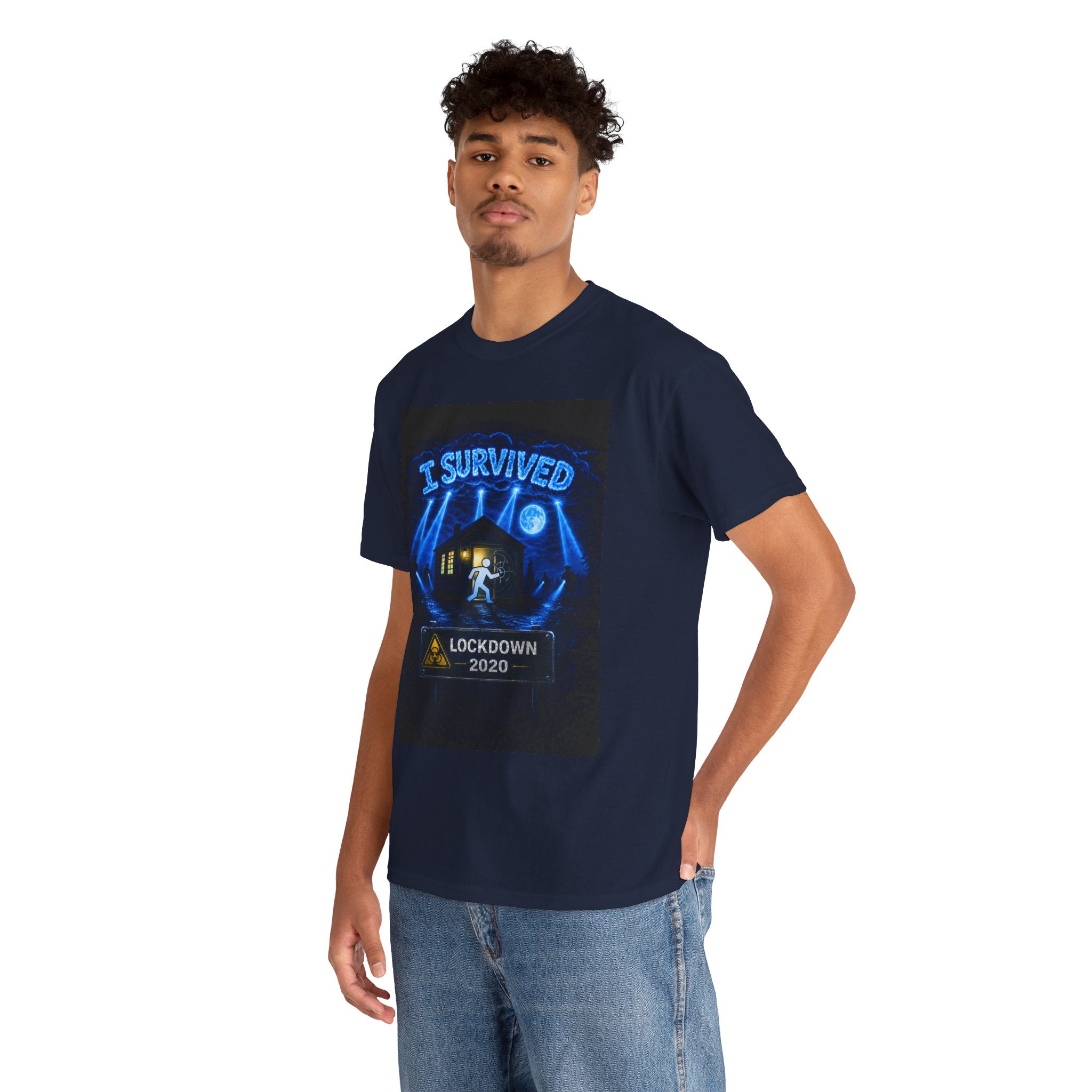 Copy of  I Survived 2020 — S3:E1 "Quarantine" | Lockdown Edition Documentary Unisex Heavy Cotton Tee