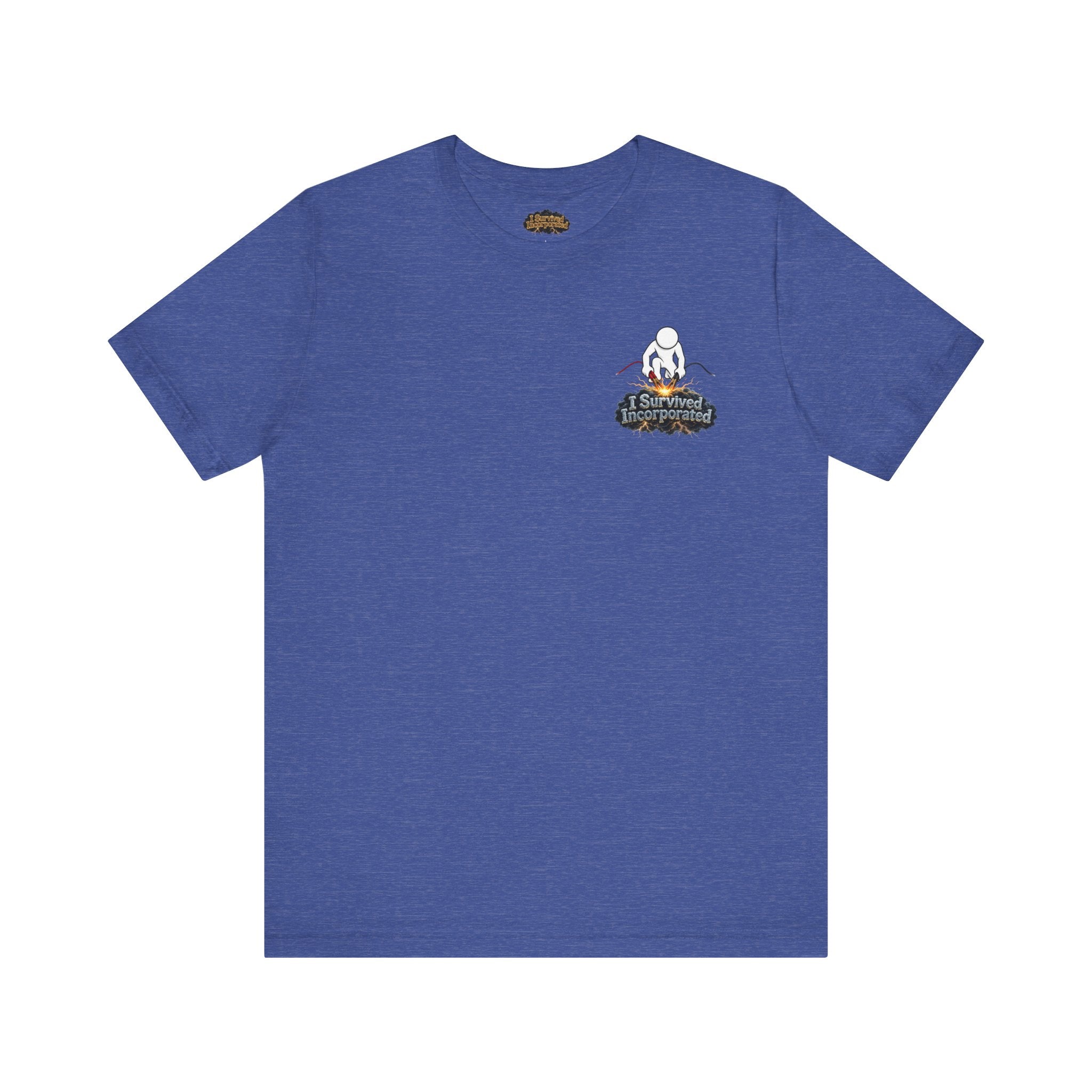I Survived 2020 — "Please Stand By" Test Pattern Tee Summer Premier Unisex Jersey Short Sleeve Tee