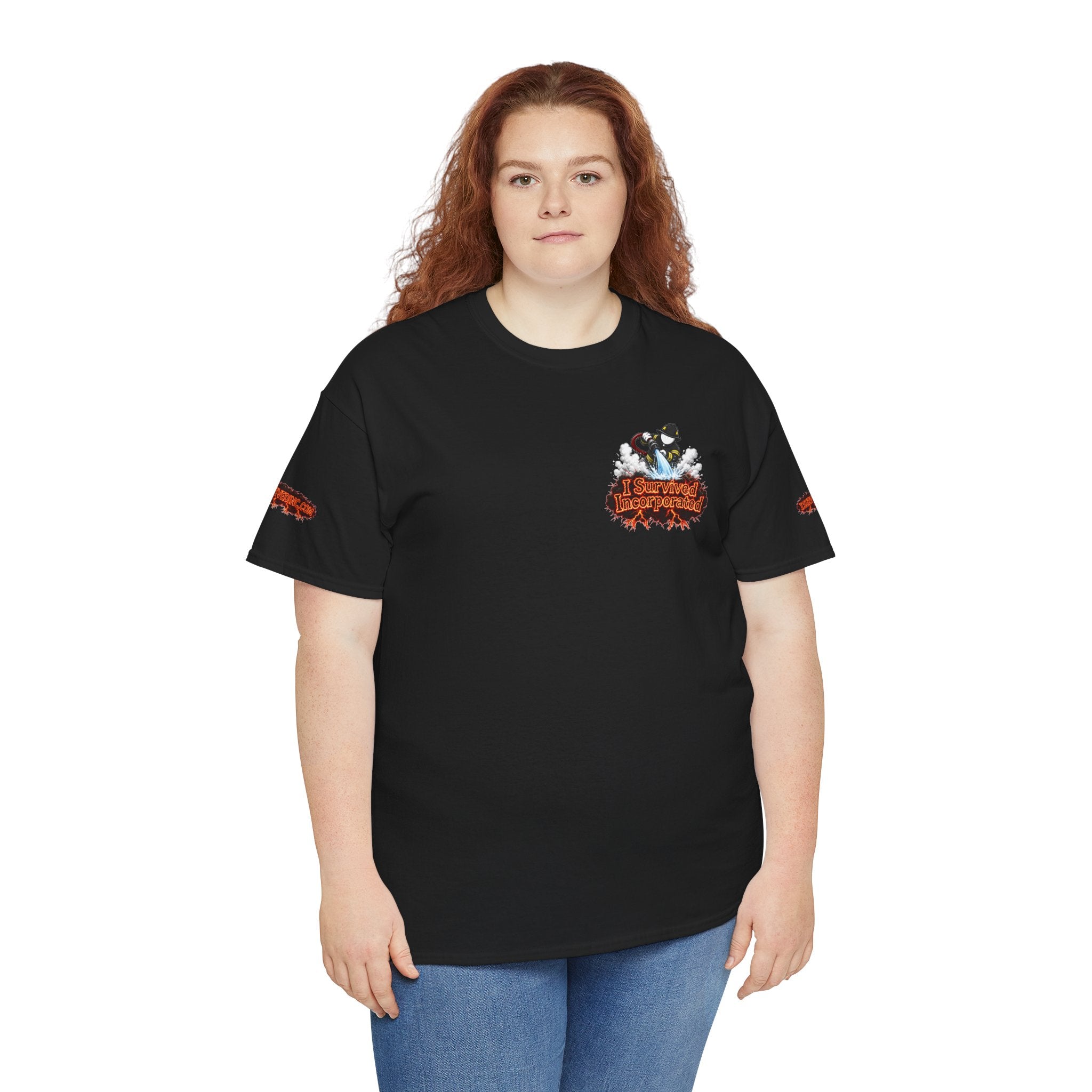 I Survived 2020 — "Please Stand By" Test Pattern Tee Wildfire Signal Special Edition Summer Premiere Unisex Heavy Cotton Tee