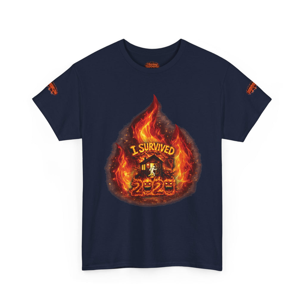 I Survived 2020 — Director's Cut S2:E3 "The California Wildfires" | Wildfire Edition Memorial Unisex Heavy Cotton Tee (SPECIAL EDITION)