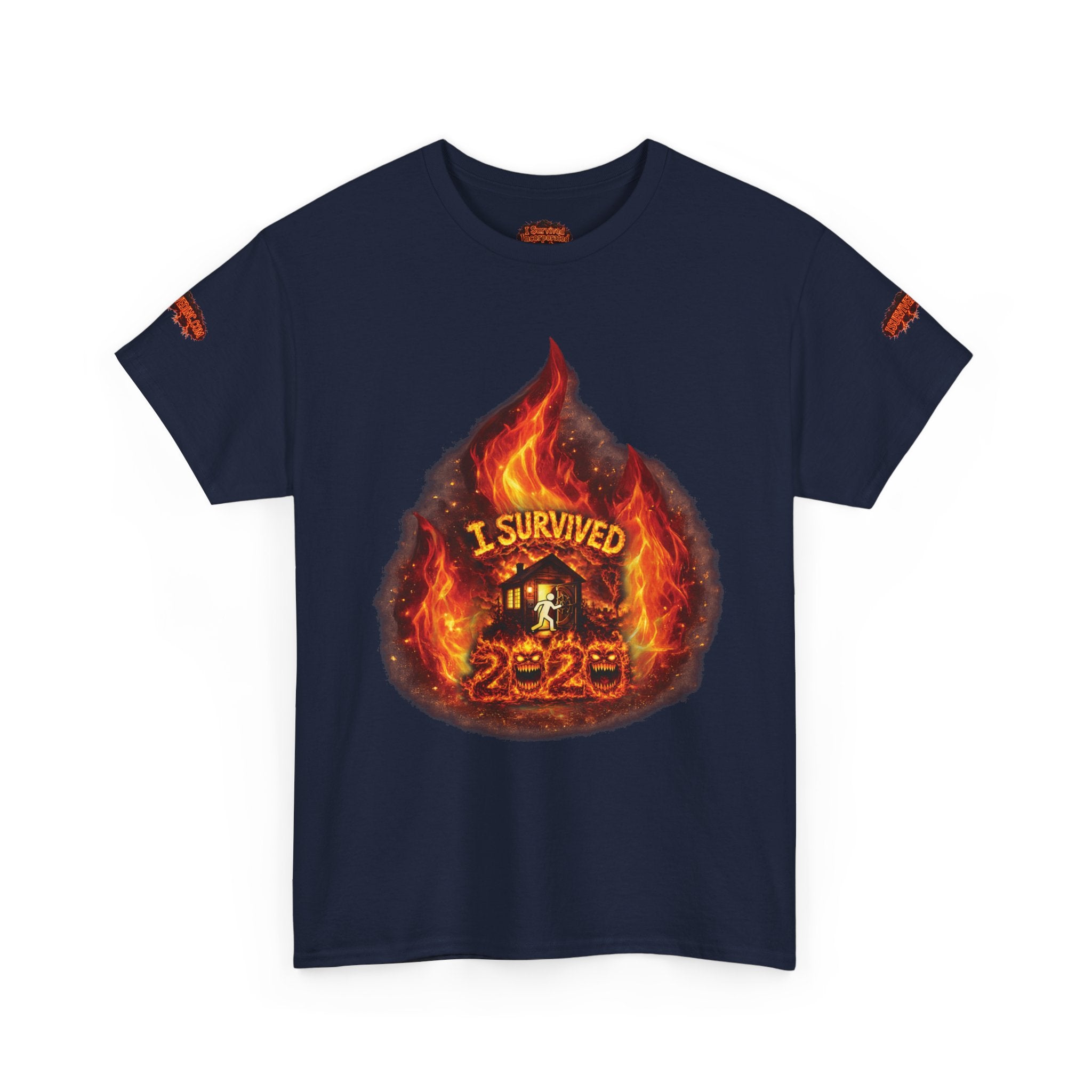 I Survived 2020 — Director's Cut S2:E3 "The California Wildfires" | Wildfire Edition Memorial Unisex Heavy Cotton Tee (SPECIAL EDITION)