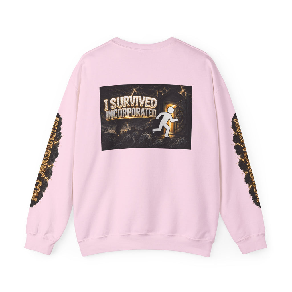 I Survived 2020 — Original Design Teaser Tee | Season 1 Premiere Drop Unisex Heavy Blend™ Crewneck Sweatshirt (SPECIAL EDITION)